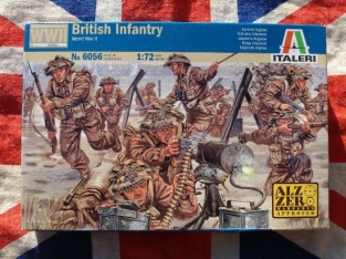 Italeri 6056  British Infantry WO2